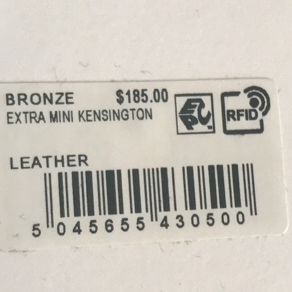 Kurt Geiger London Extra Mini Kensington Metallic Bronze Hardware Crossb… - Picture 8 of 16